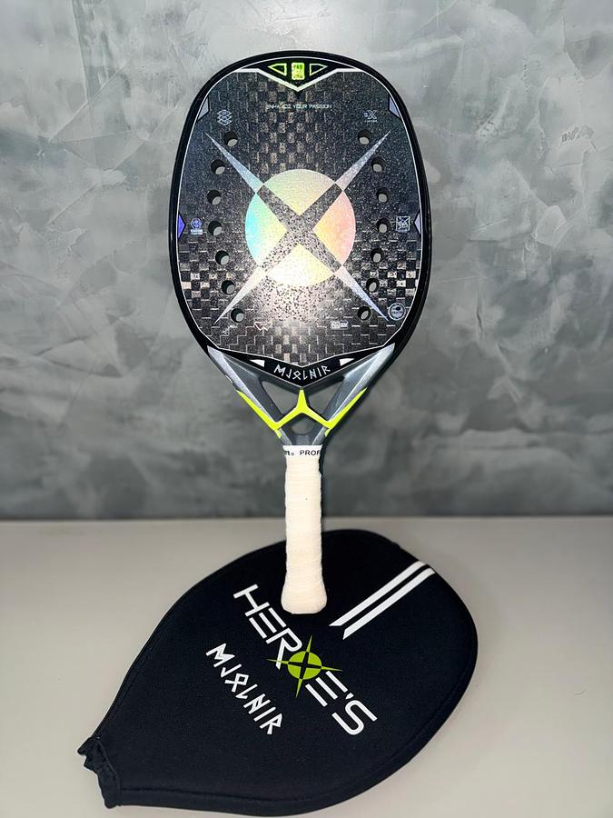Raquete Heroes Mjolnir (usada) — com tratamento fino TrateiCM — foto 3